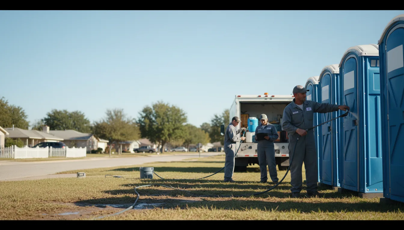 Long-Term Portable Toilet Rental in Millry, AL near me